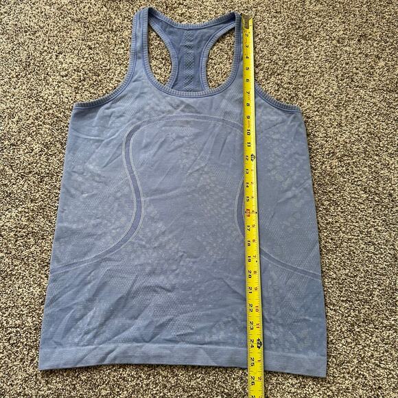 Lululemon Swiftly Tech blue sleeveless tank top size 8 - Picture 9 of 11